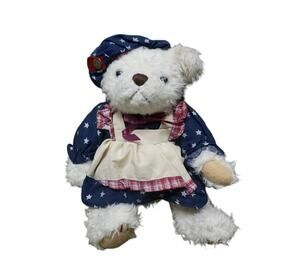 Pickford Bears OPAL American Original Brass Button Bear Plush Stuffed Animal